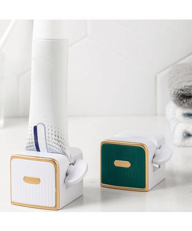Ecoriendly Toothpaste Tube Squeezer Cream Tube Squeezer Wall-Mounted Toothpaste Dispenser for Toothpaste Cream Foam White - Buy Online on GoSupps.com