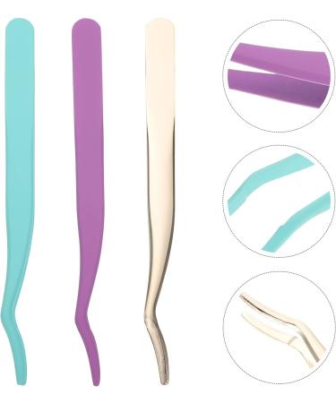 Frcolor 15-Part Beauty Tweezers Set - Precision Tools for Home & Salon Eyelash & Brow Grooming Includes 5 Medium Clips - International Shipping Available - Buy Online on GoSupps.com