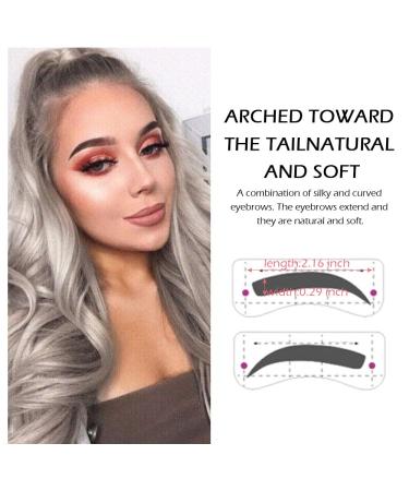 36 Pairs Eyebrow Stencils Set with Reusable Shape Stickers for Women + 3-in-1 Black Eyebrow Pencil - Powder & Brush Included | Easy Grooming & Styling - Buy Online on GoSupps.com