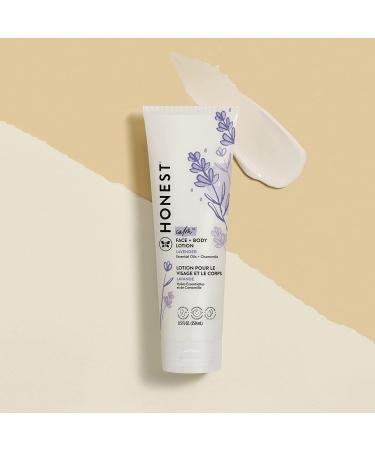 Buy Honest Company Calming Lavender Face & Body Lotion 8.5 oz - Soothing Hydration - Buy Online on GoSupps.com