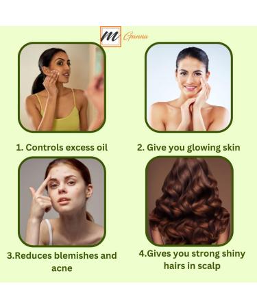 mGanna 100% Natural Neem Leaf Powder Pure Azadirachta Indica for Skin, Hair Care and Cosmetic Formulations 227 GMS / 0.5 LBS - Buy Online on GoSupps.com