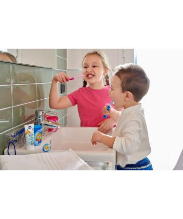 Chicco Set Dental Rosa 36m+ | Essential Oral Care for Kids | International Shipping Available - Buy Online on GoSupps.com