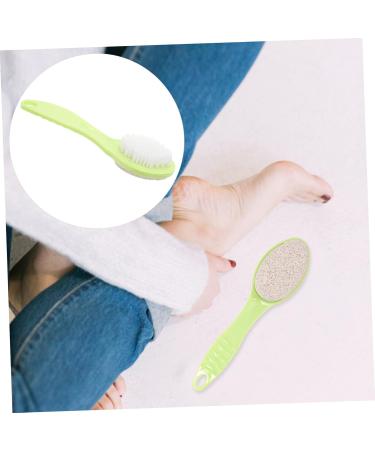 VINTORKY Pumice Brush Exfoliating Double Sided Portable Foot wash Pedicure Foot Brush for Remover Pumice Stone Foot exfoliator Tool Natural Foot Remover Brush - Buy Online on GoSupps.com