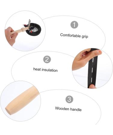 Healeved Moxibuscand Fastening Frame - Moxa Moxibustion Device for Spa Massage - Black 22.5x10cm - Buy Online on GoSupps.com