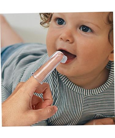 Gatuida Finger Toothbrush Set for Dogs & Kids | Oral Cleaning Finger Brushes with Replaceable Heads - Buy Online on GoSupps.com