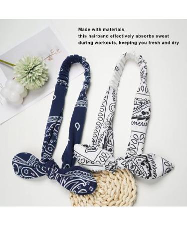 BEALIFE Elegant Girls Hair Band Sweat Absorbent And Comfortable Headband Polyester Hair Accessories Hair Bands Hairband Green - Buy Online on GoSupps.com