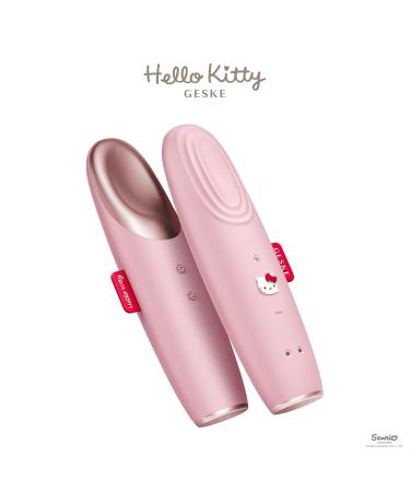 Geske x Hello Kitty Eye Energizer | 6-in-1 SmartAppGuided Massager for Dark Circles & Puffiness | Pink Electrical Eye Massage Device - Buy Online on GoSupps.com
