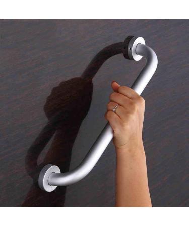 Grab Rails for Bathroom Sturdy Non Slip Support Handicap Grab Bar Grab Bar for Bathroom Handicap Grab Bars Bath Grab Bar Safety Shower Handle Aluminum Bathroom Anti-Slip Armrest (
