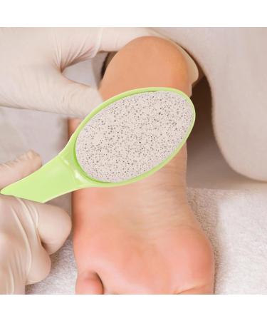 Beaupretty Pumice Stone Double Side Remover Pedicure Foot Pedicure Tools Hard Skin Remover Exfoliating Scrubber for Hands Foot Heel File Exfoliation Green - Buy Online on GoSupps.com