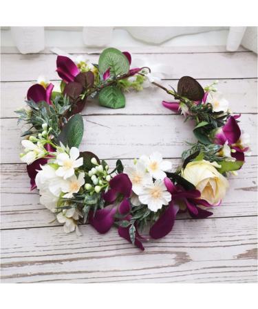 Beaupretty Artificial Flower Wreath - Floral Headbands & Garlands for Women | Bride Hair Accessories - Buy Online on GoSupps.com