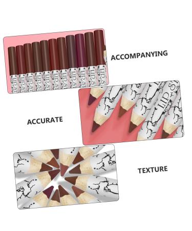 MAGICLULU 12pcs Waterproof Lip Liner & Lipstick Set | Makeup Accessories for Perfect Lip Contour - Buy Online on GoSupps.com