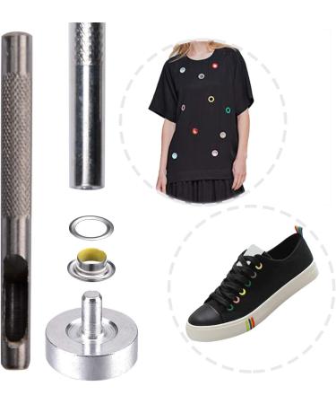 360 Sets 1/4 Inch Multi-Color Metal Grommet Eyelets Kit with Installation Tools - 12 Colors | Hotetey Grommet Tool Kit - Buy Online on GoSupps.com