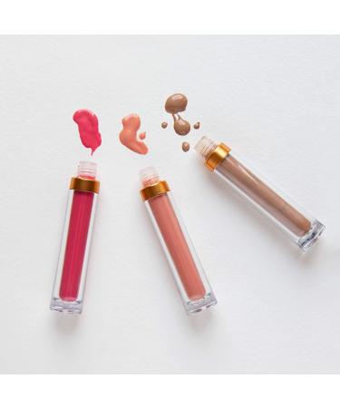 noyah Clean Natural Lip Gloss - Latte Love | Hydrating Coconut Oil & Cocoa Butter Formula - Buy Online on GoSupps.com