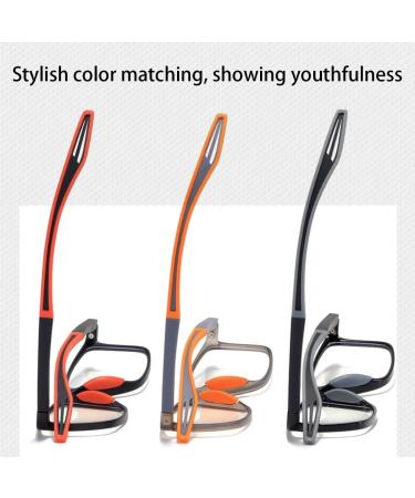 LILLIE Multifocus Reading Glasses for Men & Women - Blue Light Blocking TR Sports Eyeglasses 3.5x Red - Buy Online on GoSupps.com