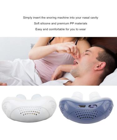 Electric Anti-Snoring Device for Comfortable Sleep - Travel Friendly (White) - Buy Online on GoSupps.com