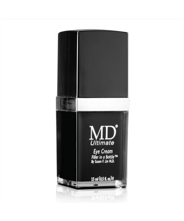MD Ultimate Eye Cream   Under Eye Cream for Reduced Dark Circles  Puffiness  Wrinkles  Bags & Anti-Aging   Enriched with Collagen  Peptides  Shea Butter for Firmness  Lifting & Moisturization