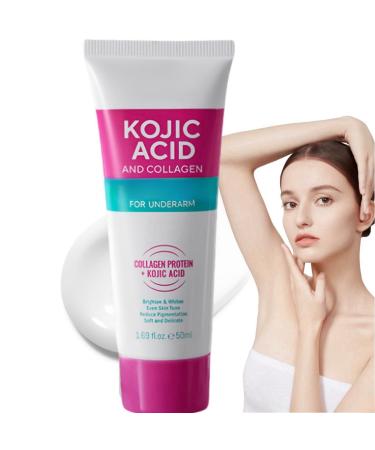 Kojic Acid Skin Underarm Cream Korean Skin Care for Women Kojic Acid Skin Cream Dark Neck Remover Cream Kojic Acid Knee Cream Cream Kojic Acid Collagen Cream For Dark Underarm Underarm Skin Cream