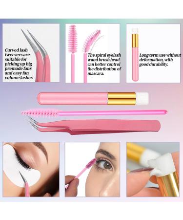 DIY Lash Extension Kit Cluster Lashes 280 Pcs 9-16mm 40D Individual Lashes Clusters with Lash Bond and Seal Glue Remover Tweezers Lash Shampoo Cleansing Brush Lash Brush - Buy Online on GoSupps.com