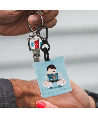 Healvian 6pcs Glasses Cleaning Cloth Keychain | Portable Screen Lens Cleaner Wipes for Eyeglasses Camera Lenses & Cell Phones Perfect Travel Accessory - Buy Online on GoSupps.com