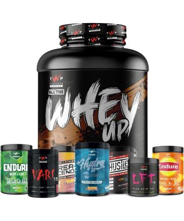 TWP Nutrition Platinum Series All The Whey Up Protein Powder Shake 23g Whey Protein Low Fat Low Carbs 2.1kg/900g & 70/30 Servings Vegetarian Friendly (Choc Bourbon Biscuit 2.1kg) Choc Bourbon Biscuit 2.1kg - Buy Online on GoSupps.com