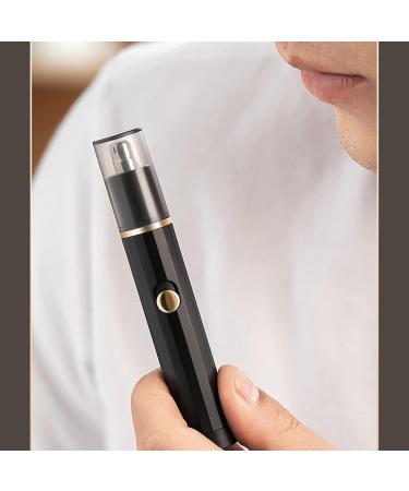 Nose Hair Trimmer - Professional Painless Ear & Nose Hair Remover for Men & Women | Electric Stainless Steel Silent Motor Easy to Clean - Buy Online on GoSupps.com