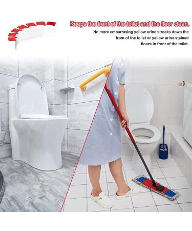 2 Pack Toilet Seat Pee Guard - Splash Guard for Potty Training - Prevents Pee Splashes from Kids and Adults - Buy Online on GoSupps.com