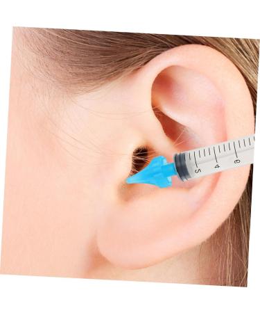 CONGARTENO 6Pcs Ear Wax Flushing Syringe with Scale for Safe Ear Care with Flared Nozzle High-Elastic for Precise Control Material for Wax Removal and Symptom Relief - Buy Online on GoSupps.com