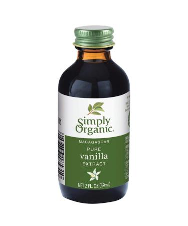 Simply Organic Pure Vanilla Extract 2 oz - Authentic Flavor (Packaging May Vary) - Buy Online on GoSupps.com
