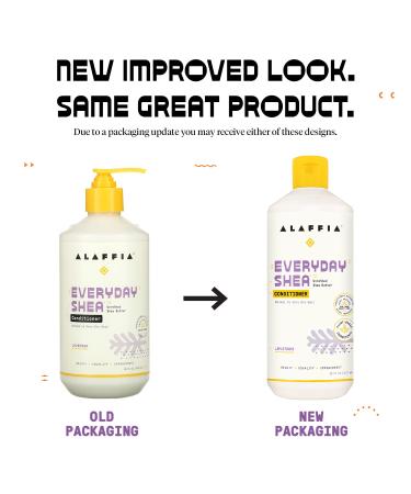 Everyday Shea Conditioner - Lavender Scent, 16 fl oz | Natural Moisturizing Hair Care - Buy Online on GoSupps.com