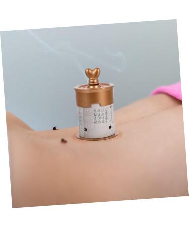 TOVINANNA Moxibustion Box Set - Portable Moxa Burner Case Travel Towels Ceramic & PP Container for Moxibustion Therapy - Buy Online on GoSupps.com