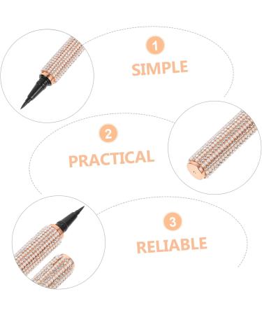 Healeved 1pc Eyeliner Micro Eye Liner Pen Eye Liner Pen Wing Eyelash Glue Pen for Makeup Pen Gel Plastic - Buy Online on GoSupps.com