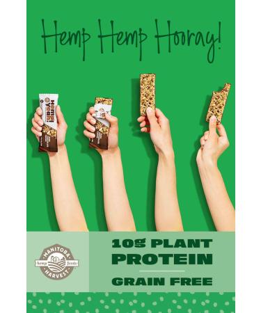 Buy Manitoba Harvest Hemp Yeah! Dark Chocolate Cacao Protein Bars - 12 Pack (1.59 oz Each) - Healthy Snack Option - Buy Online on GoSupps.com