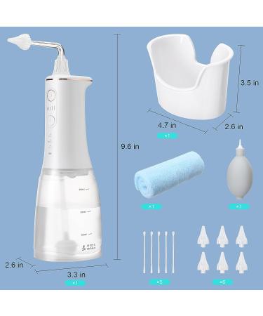 Grathia Electric Ear Wax Removal Kit - 360 Rotatable, 3 Pressure Modes - Effective for Adults and Kids - Buy Online on GoSupps.com