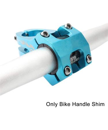 QOONESTL Bike Handlebar Shims 25.4-31.8mm - Aluminum Alloy Spacer Stem Reducer Sleeve - Universal Clamp for Size Reduction - Black - Buy Online on GoSupps.com