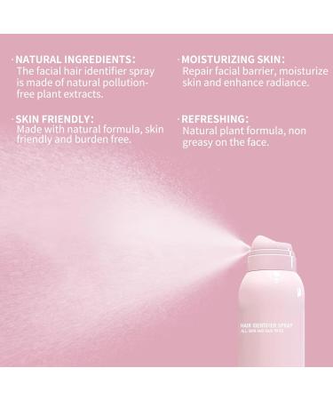 Hair Identifier Spray for Face Shaving & Dermaplaning | Essential Skin Hair Removal Spray for Women - 1pc - Buy Online on GoSupps.com