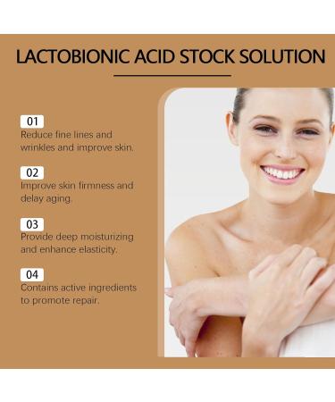 Face Serum Lactobionic Acid Moisturizing Nourishing Firming Skin Rejuvenating Youthful Vitality Skin Care Essence - Buy Online on GoSupps.com