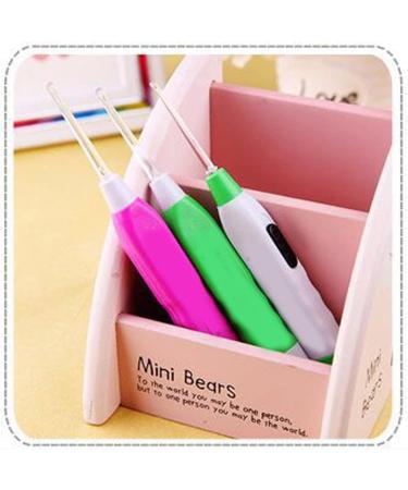 LED Light Ear Pick - Ear Wax Cleaning Tool Remover with 3 Ear Spoons - Buy Online on GoSupps.com