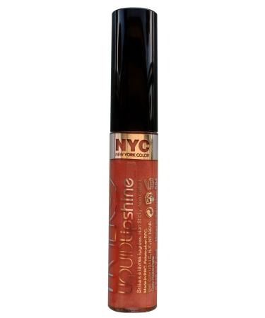 NYC Liquid Lipshine Lip Gloss 7.2ml-584 Honey On The Hudson