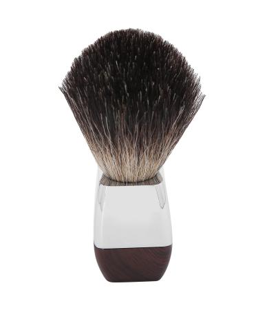 Razor brush for men professional portable travel nasial brush with stainless steel handle soft skin -friendly light suitable for professional hairdressing salons family and travel