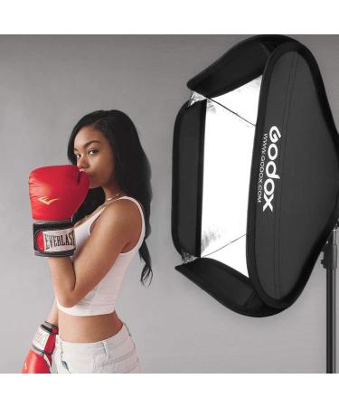 Godox 31x31inch Foldable Softbox Diffuser with S2 Bracket - Bowens Mount Speedlite for V1, AD200Pro, AD400Pro, TT350, V860II - Buy Online on GoSupps.com