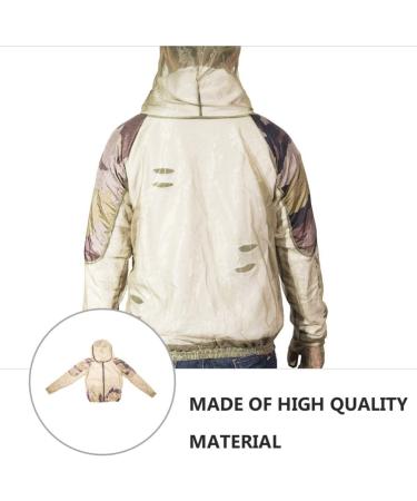 BESPORTBLE Lightweight Summer Bug Jacket with Hood | Mesh Netting Cover | Outdoor Protector | Light Green - Buy Online on GoSupps.com