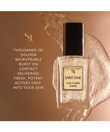 SAINT JANE Star Flower Niacinamide Serum - Luxury Floral-Infused Clean Skincare | 1.5 fl oz (44 ml) - Shop Internationally - Buy Online on GoSupps.com