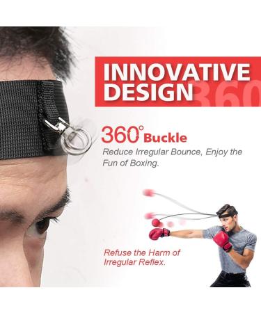 Gdaytao Boxing Reflex Ball Set - Improve Reaction Time and Hand-Eye Coordination - Includes Headband and Rubber Ball - Perfect Boxing Gift Idea - Buy Online on GoSupps.com