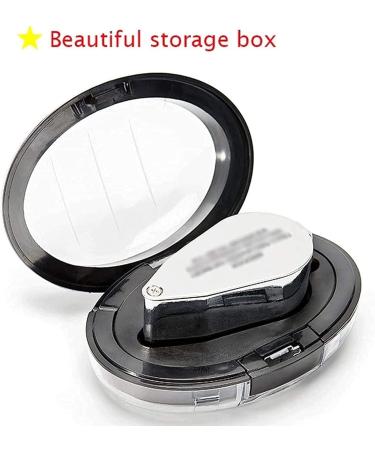Spacmirrors Magnifying Glass LED Lights and Purple Lights 40X Optical High-Definition Glass Lenses Portable Handheld Magnifying Glass Identification Magnifying Glass Magnifier - Buy Online on GoSupps.com