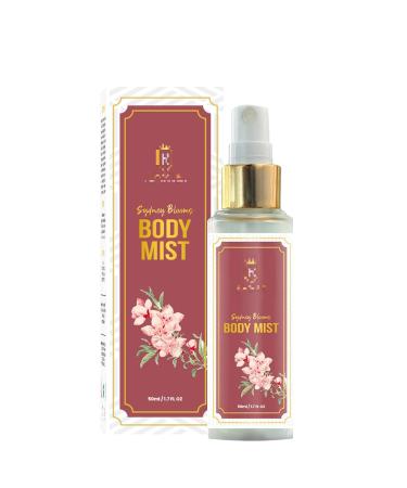 QURA Sydney Blooms Body Mist Perfume for Women & Men Enriched with Agarwood Flower Extracts|Travel-Friendly Perfume Body Spray|50 ml