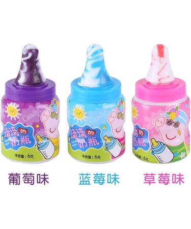 Pacifier-shaped Hard Candy Bottle-shaped Sweets Children's Day Gift Creative Snack 6g/0.21oz/pcs (60 pcs) - Buy Online on GoSupps.com