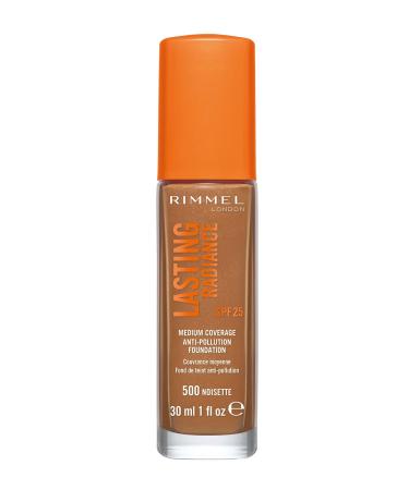 Rimmel - Lasting Radiance Foundation - Hazelnut 500-30ml