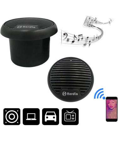 Herdio 3 Marine Bluetooth Speakers - 140 Watt Max Power (Gray) - Ideal for Boats, Motorcycles, and Hot Tubs - Buy Online on GoSupps.com