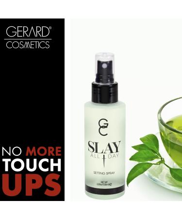 Slay All Day Setting Spray - Green Tea by Gerard Cosmetic for Women - 3.38 oz Setting Spray - Buy Online on GoSupps.com