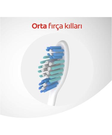 Buy Colgate Triple Action Medium Toothbrush - Optimized Oral Care for Healthy Smile | Fast International Shipping - Buy Online on GoSupps.com